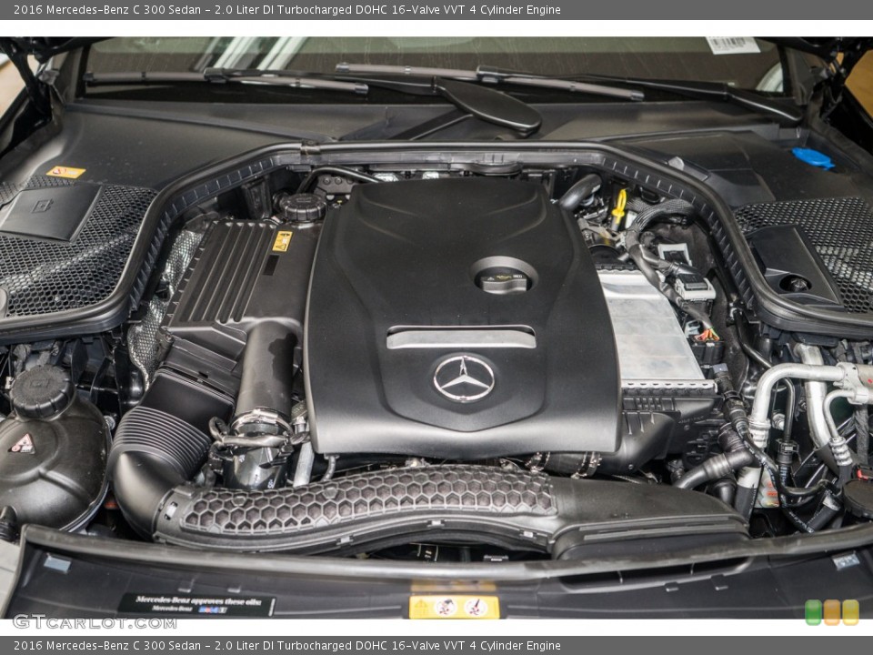 2.0 Liter DI Turbocharged DOHC 16-Valve VVT 4 Cylinder Engine for the 2016 Mercedes-Benz C #108397260