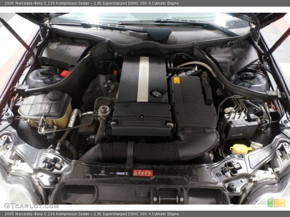1.8L Supercharged DOHC 16V 4 Cylinder Engine for the 2005 Mercedes-Benz C #108414831