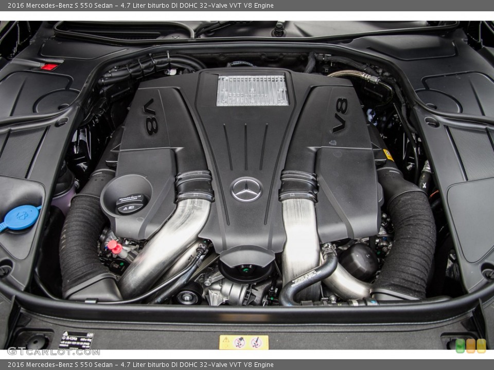 4.7 Liter biturbo DI DOHC 32-Valve VVT V8 Engine for the 2016 Mercedes-Benz S #108422682