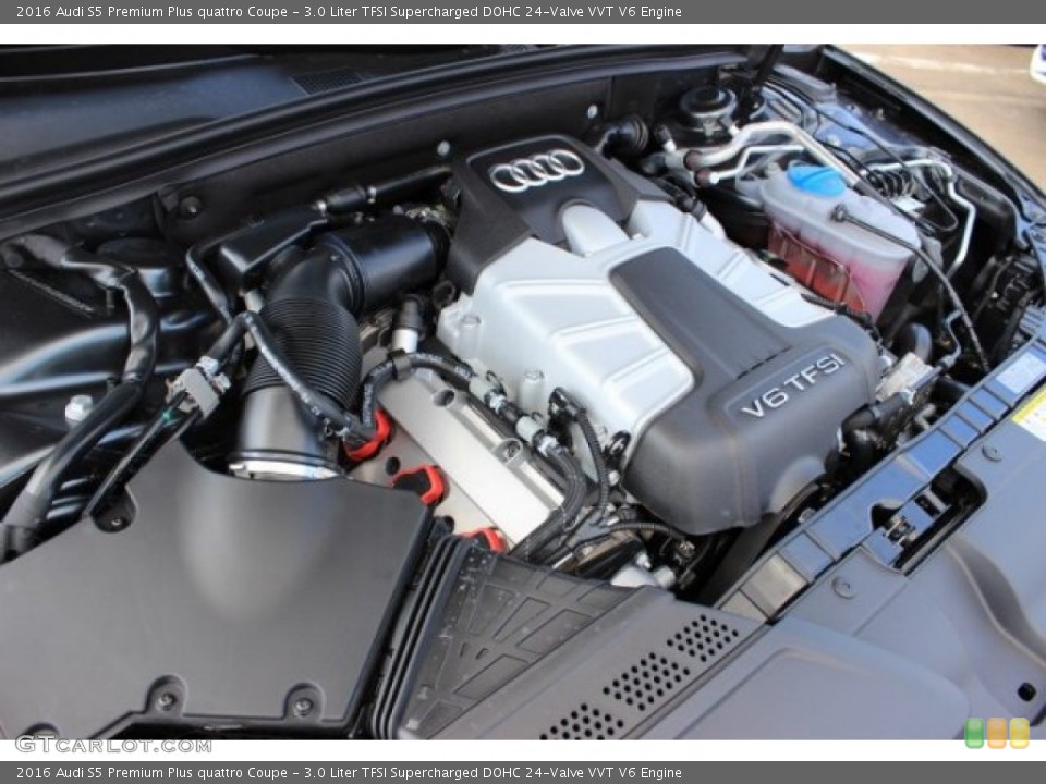 3.0 Liter TFSI Supercharged DOHC 24-Valve VVT V6 Engine for the 2016 Audi S5 #108456550