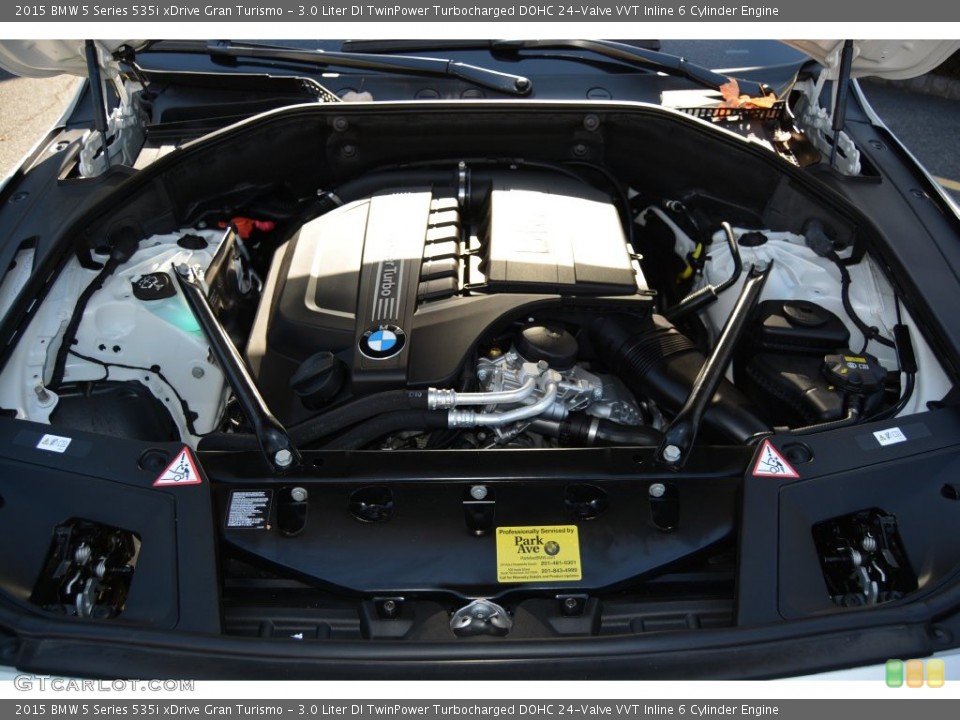 3.0 Liter DI TwinPower Turbocharged DOHC 24-Valve VVT Inline 6 Cylinder Engine for the 2015 BMW 5 Series #108466243