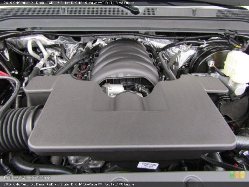 6.2 Liter DI OHV 16-Valve VVT EcoTec3 V8 2016 GMC Yukon Engine