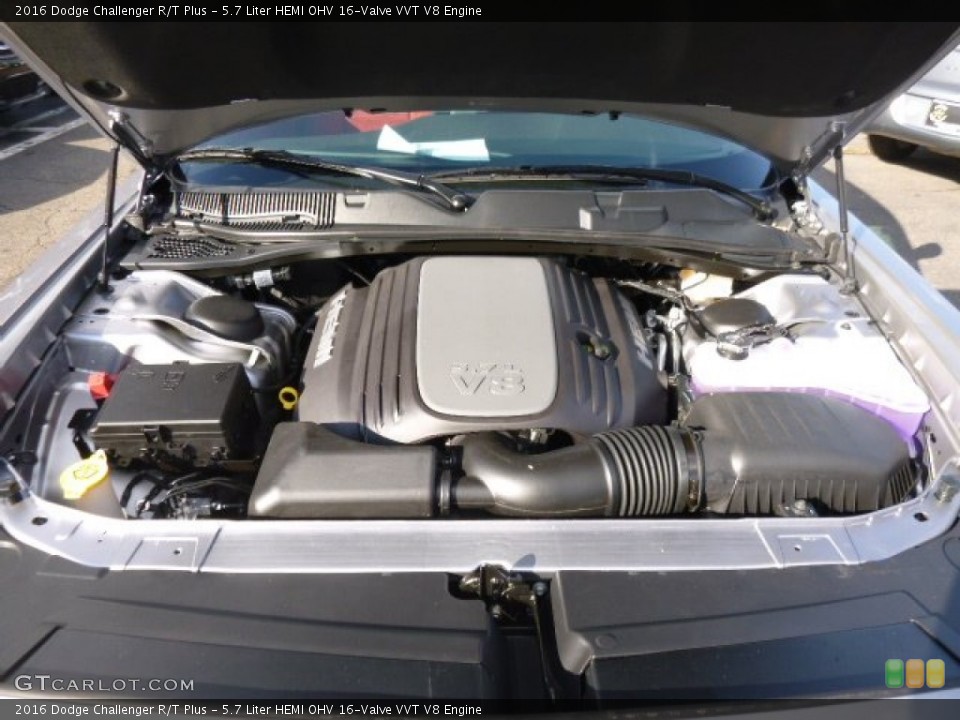 5.7 Liter HEMI OHV 16-Valve VVT V8 Engine for the 2016 Dodge Challenger #108483407