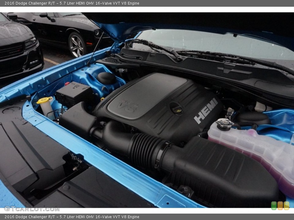 5.7 Liter HEMI OHV 16-Valve VVT V8 Engine for the 2016 Dodge Challenger #108488222