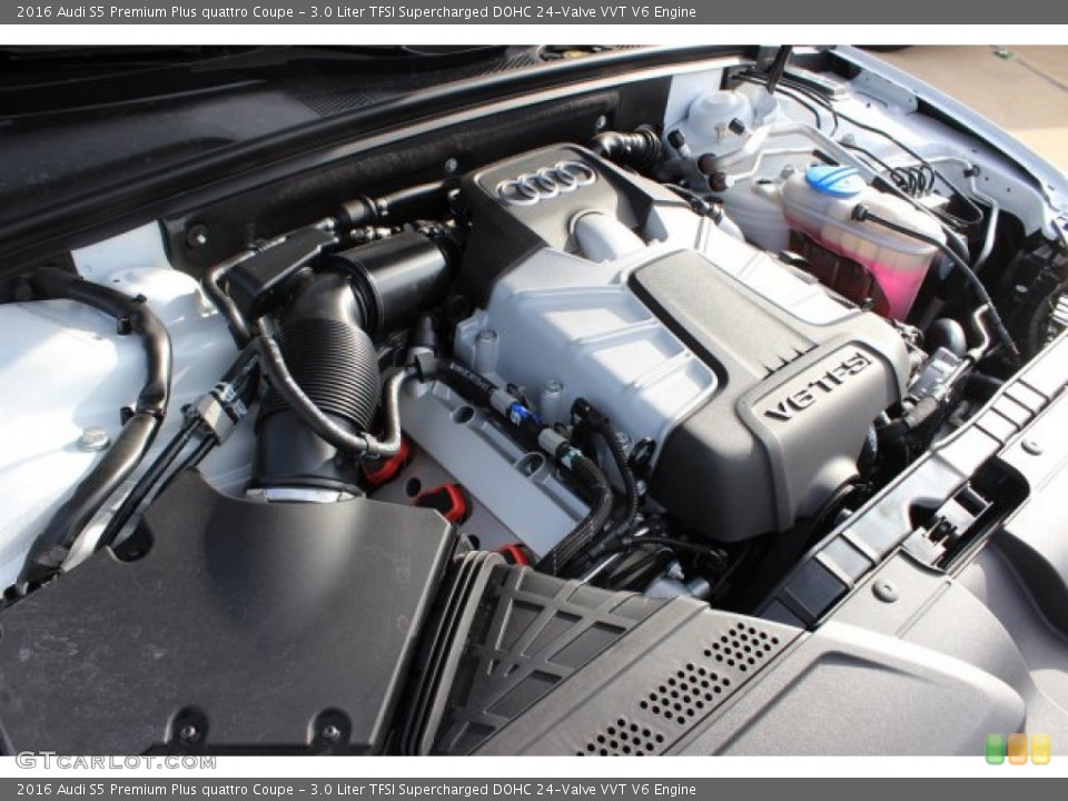 3.0 Liter TFSI Supercharged DOHC 24-Valve VVT V6 Engine for the 2016 Audi S5 #108500324