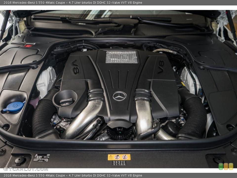 4.7 Liter biturbo DI DOHC 32-Valve VVT V8 Engine for the 2016 Mercedes-Benz S #108544841
