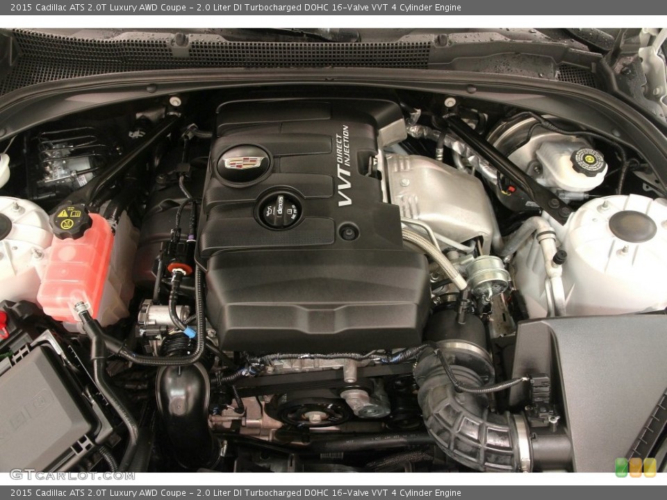 2.0 Liter DI Turbocharged DOHC 16-Valve VVT 4 Cylinder 2015 Cadillac ATS Engine
