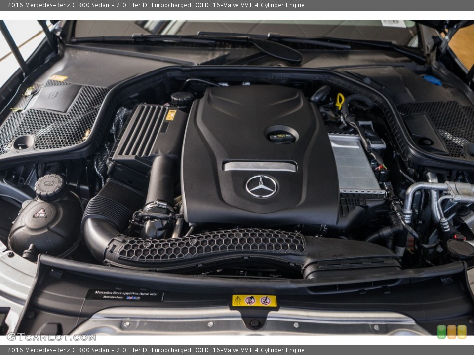 2.0 Liter DI Turbocharged DOHC 16-Valve VVT 4 Cylinder Engine for the 2016 Mercedes-Benz C #108588967