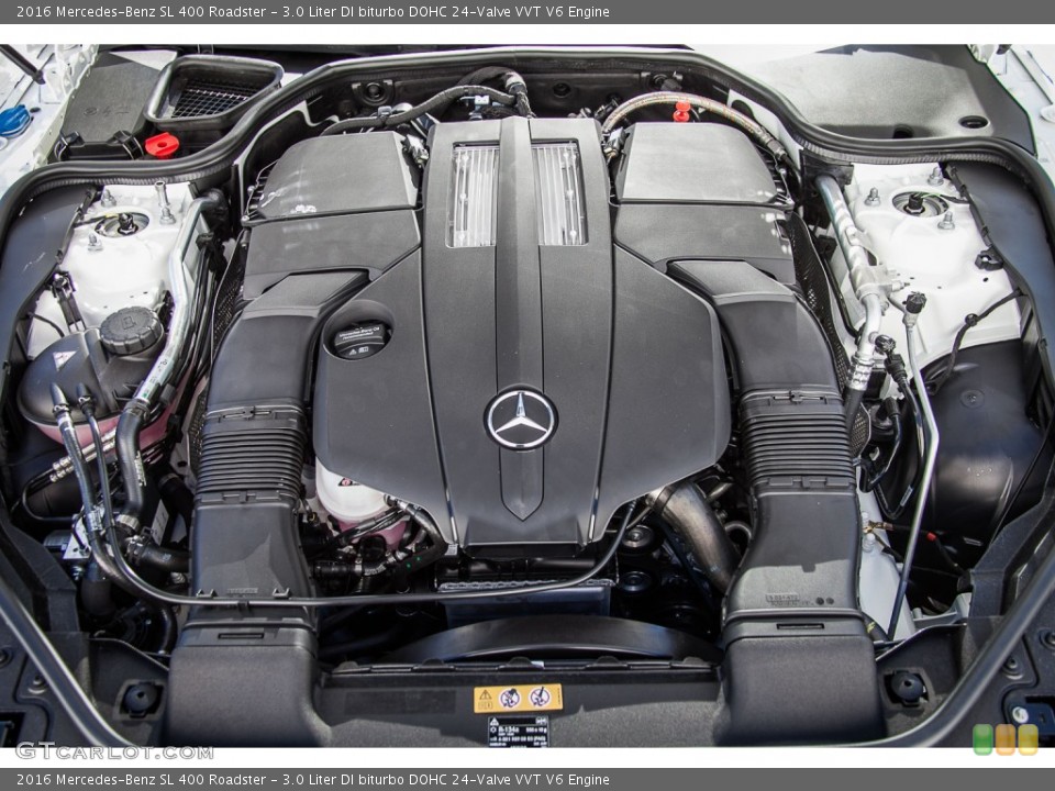 3.0 Liter DI biturbo DOHC 24-Valve VVT V6 Engine for the 2016 Mercedes-Benz SL #108623114
