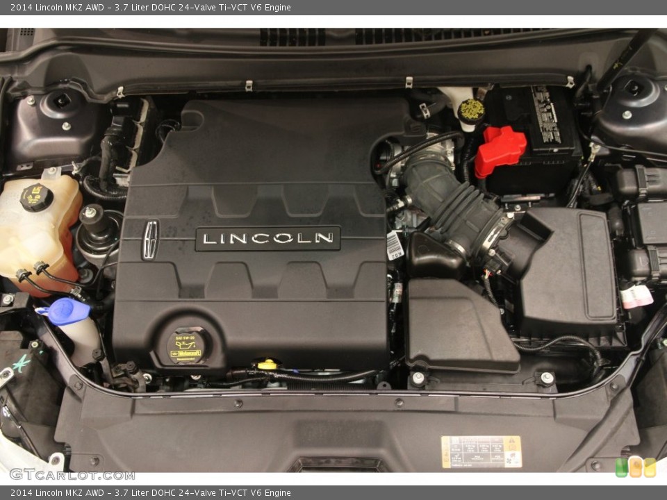 3.7 Liter DOHC 24-Valve Ti-VCT V6 Engine for the 2014 Lincoln MKZ #108636761