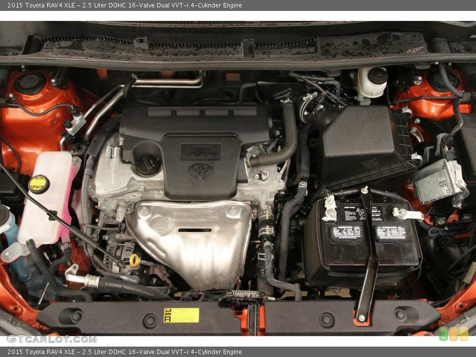 2.5 Liter DOHC 16-Valve Dual VVT-i 4-Cylinder Engine for the 2015 Toyota RAV4 #108692884