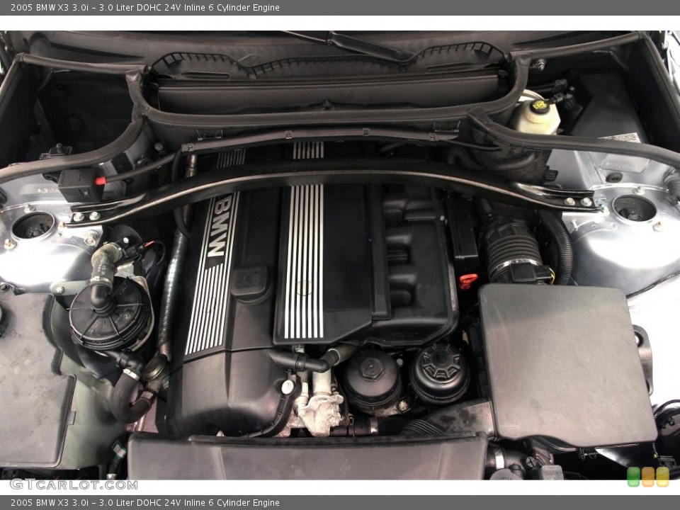 3.0 Liter DOHC 24V Inline 6 Cylinder 2005 BMW X3 Engine