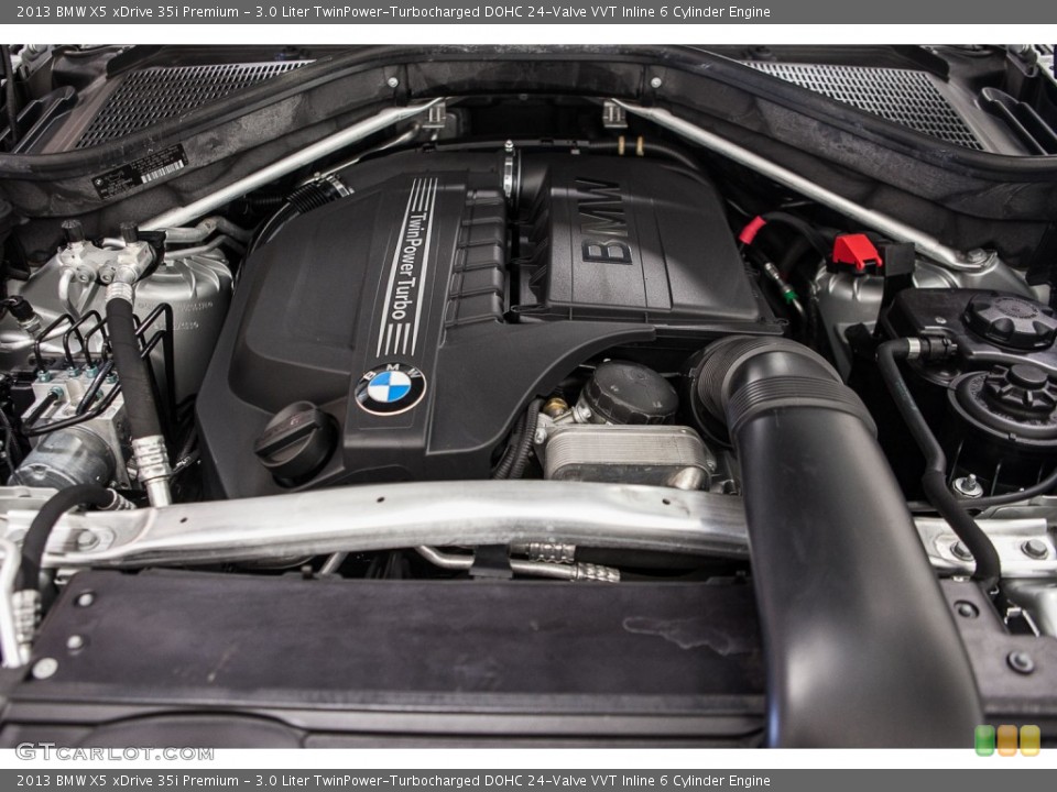 3.0 Liter TwinPower-Turbocharged DOHC 24-Valve VVT Inline 6 Cylinder Engine for the 2013 BMW X5 #108748664