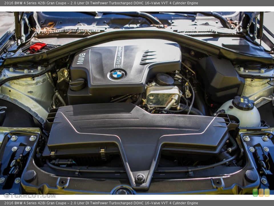 2.0 Liter DI TwinPower Turbocharged DOHC 16-Valve VVT 4 Cylinder Engine for the 2016 BMW 4 Series #108769708
