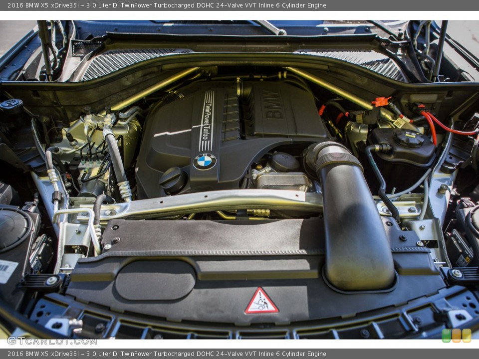 3.0 Liter DI TwinPower Turbocharged DOHC 24-Valve VVT Inline 6 Cylinder Engine for the 2016 BMW X5 #108773107