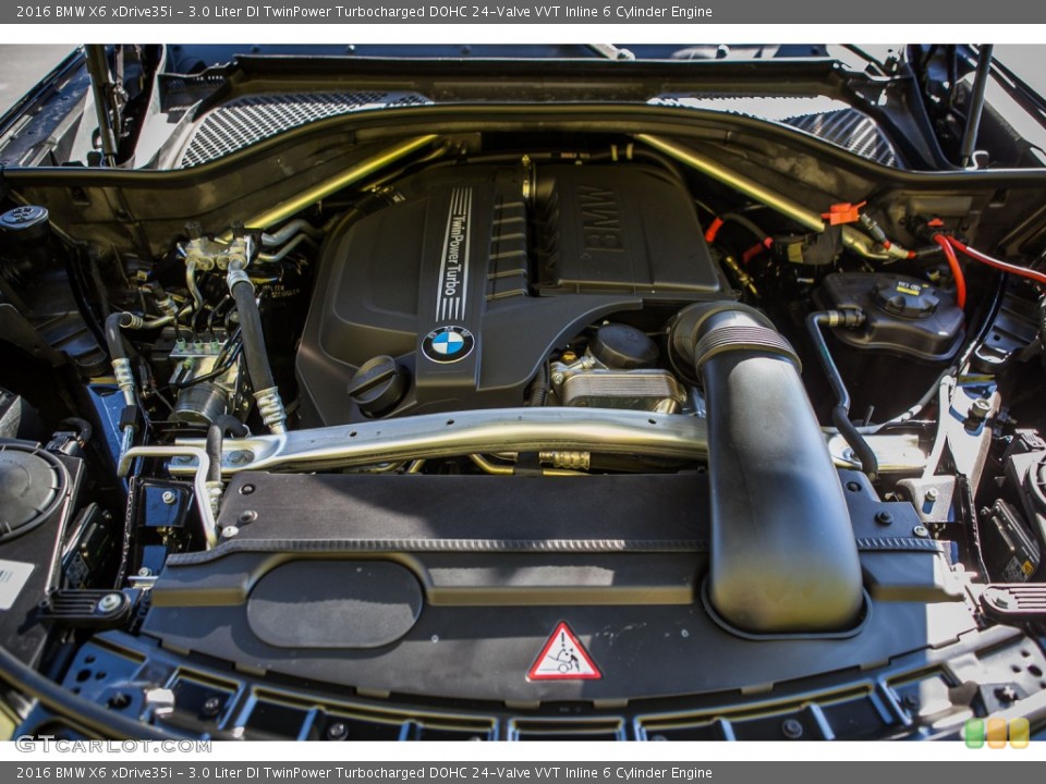 3.0 Liter DI TwinPower Turbocharged DOHC 24-Valve VVT Inline 6 Cylinder Engine for the 2016 BMW X6 #108773482