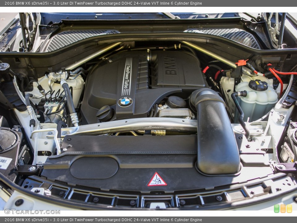 3.0 Liter DI TwinPower Turbocharged DOHC 24-Valve VVT Inline 6 Cylinder Engine for the 2016 BMW X6 #108773857