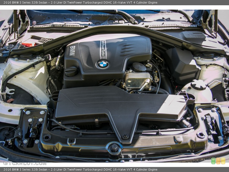 2.0 Liter DI TwinPower Turbocharged DOHC 16-Valve VVT 4 Cylinder Engine for the 2016 BMW 3 Series #108818958