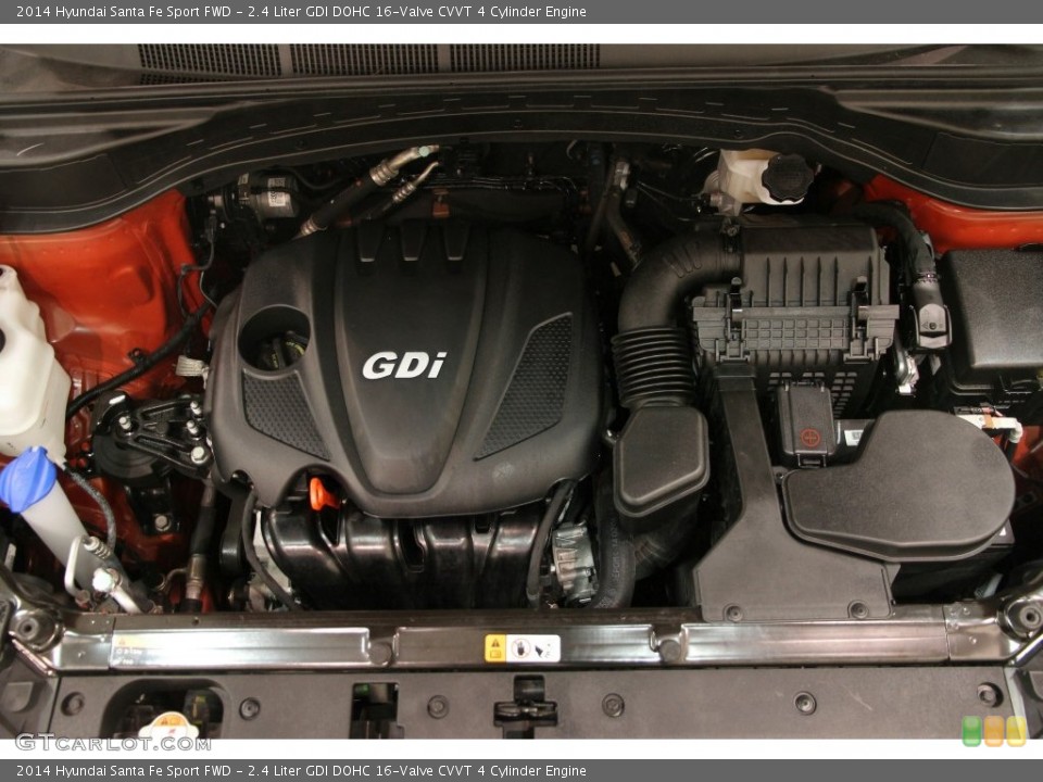 2.4 Liter GDI DOHC 16-Valve CVVT 4 Cylinder Engine for the 2014 Hyundai Santa Fe Sport #108829823