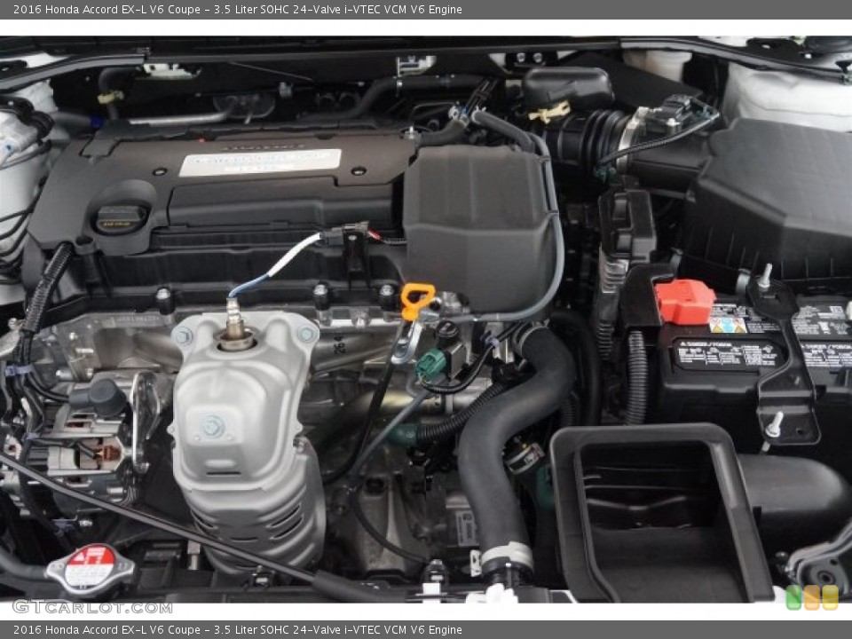 3.5 Liter SOHC 24-Valve i-VTEC VCM V6 2016 Honda Accord Engine