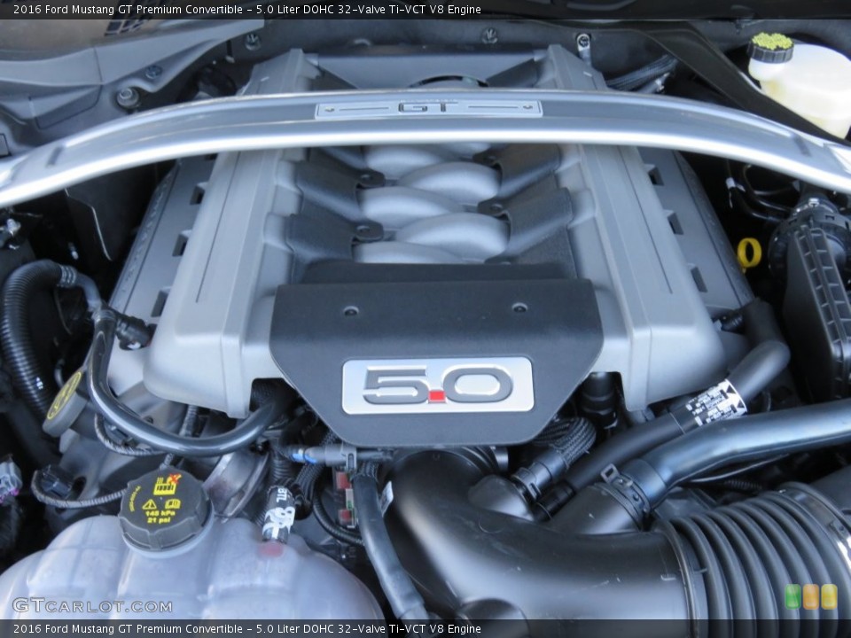 5.0 Liter DOHC 32-Valve Ti-VCT V8 Engine for the 2016 Ford Mustang #108873302