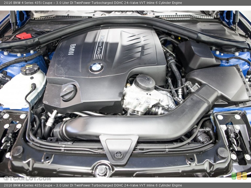 3.0 Liter DI TwinPower Turbocharged DOHC 24-Valve VVT Inline 6 Cylinder Engine for the 2016 BMW 4 Series #108942517