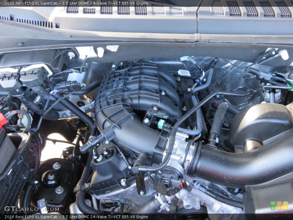 3.5 Liter DOHC 24-Valve Ti-VCT E85 V6 Engine for the 2016 Ford F150 #108947896