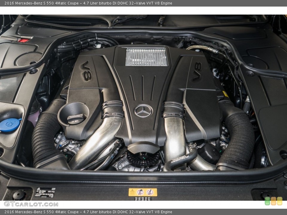 4.7 Liter biturbo DI DOHC 32-Valve VVT V8 Engine for the 2016 Mercedes-Benz S #108975635