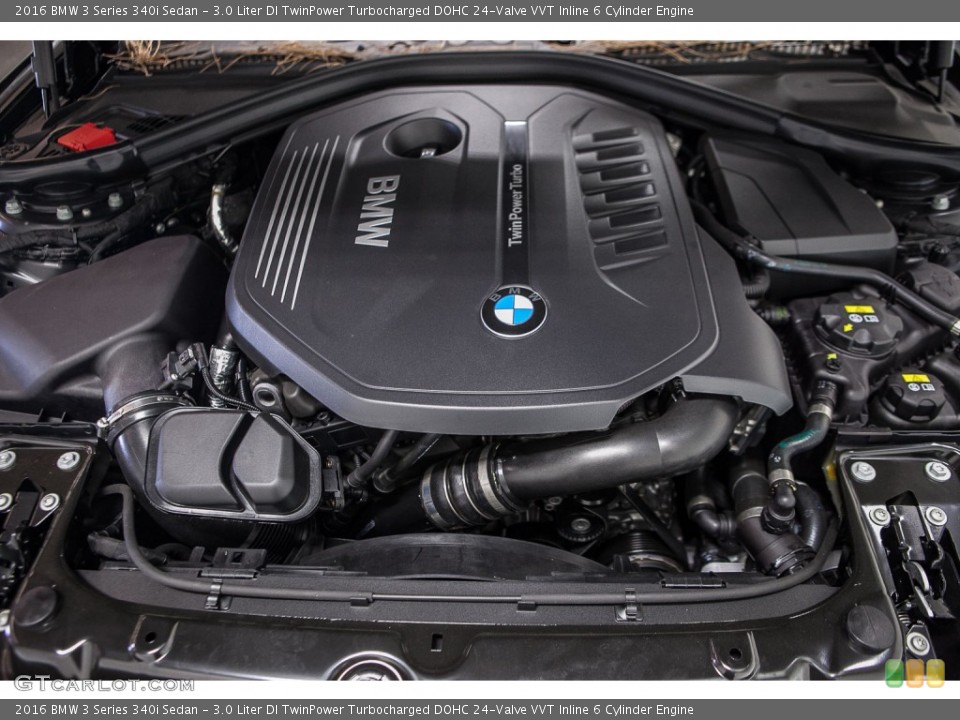 3.0 Liter DI TwinPower Turbocharged DOHC 24-Valve VVT Inline 6 Cylinder Engine for the 2016 BMW 3 Series #108992630