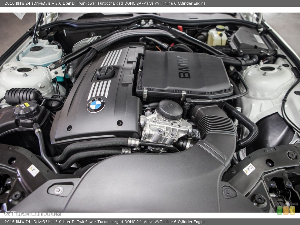 3.0 Liter DI TwinPower Turbocharged DOHC 24-Valve VVT Inline 6 Cylinder Engine for the 2016 BMW Z4 #108994979