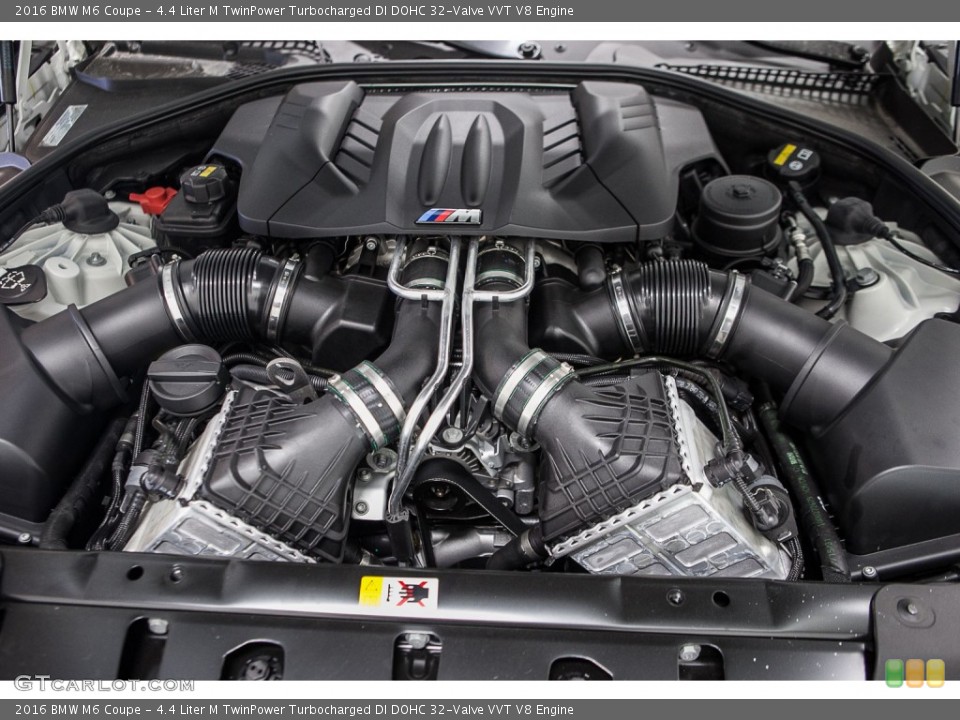 4.4 Liter M TwinPower Turbocharged DI DOHC 32-Valve VVT V8 Engine for the 2016 BMW M6 #108995753