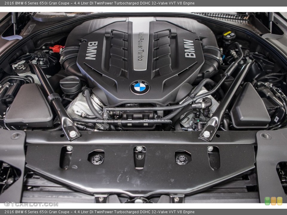 4.4 Liter DI TwinPower Turbocharged DOHC 32-Valve VVT V8 Engine for the 2016 BMW 6 Series #109024322
