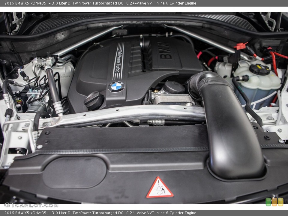 3.0 Liter DI TwinPower Turbocharged DOHC 24-Valve VVT Inline 6 Cylinder Engine for the 2016 BMW X5 #109037120