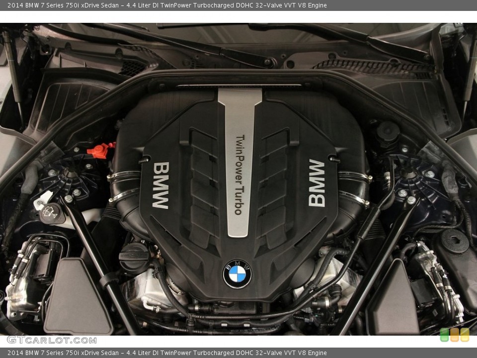 4.4 Liter DI TwinPower Turbocharged DOHC 32-Valve VVT V8 Engine for the 2014 BMW 7 Series #109065698