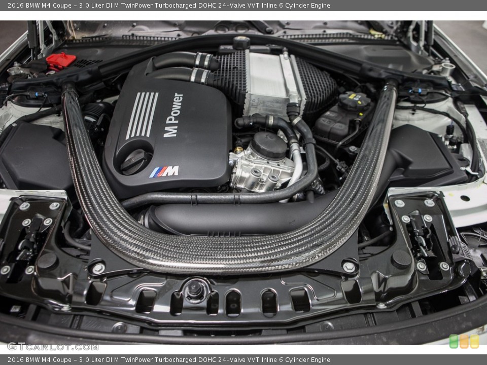 3.0 Liter DI M TwinPower Turbocharged DOHC 24-Valve VVT Inline 6 Cylinder Engine for the 2016 BMW M4 #109088136