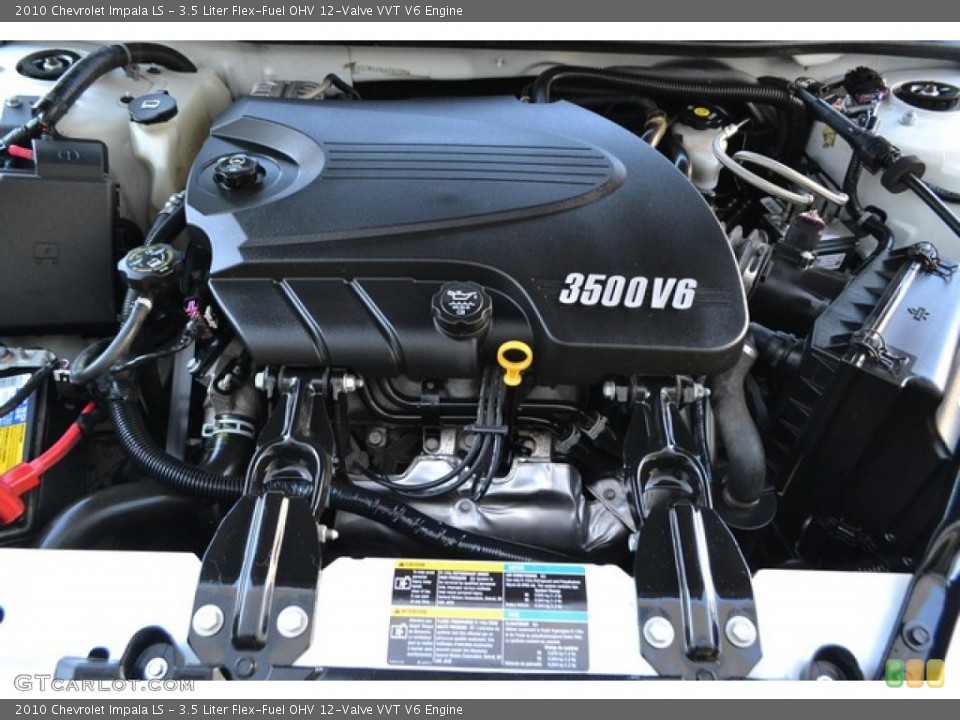 3.5 Liter Flex-Fuel OHV 12-Valve VVT V6 Engine for the 2010 Chevrolet Impala #109124021