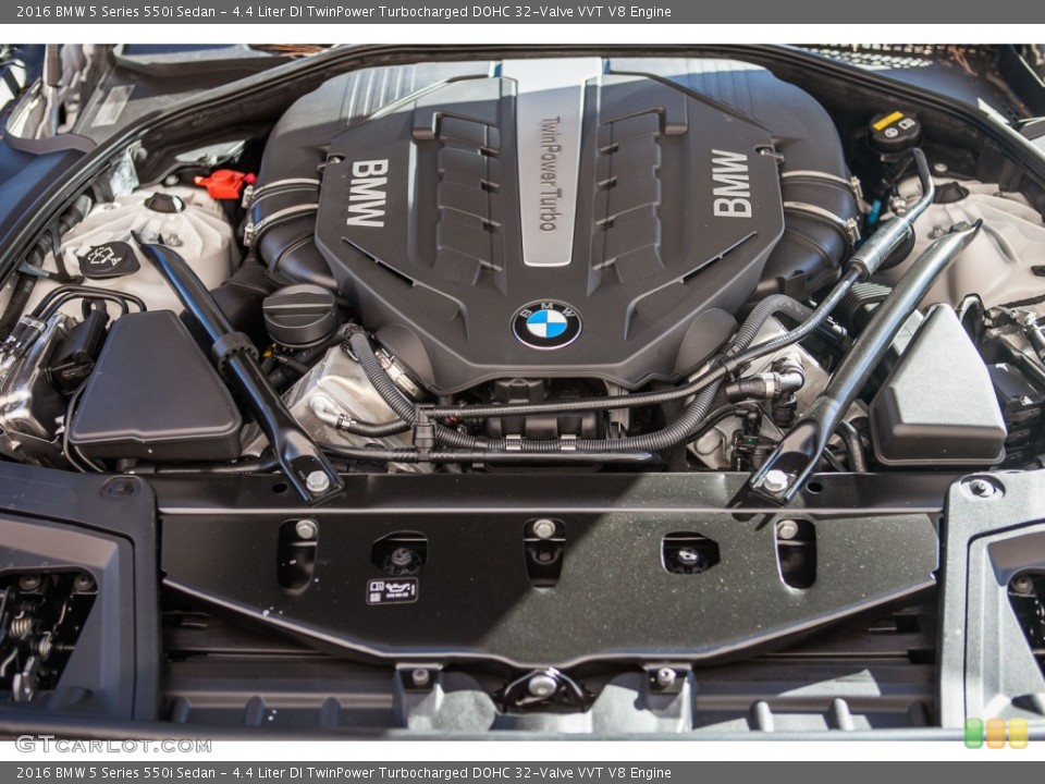 4.4 Liter DI TwinPower Turbocharged DOHC 32-Valve VVT V8 Engine for the 2016 BMW 5 Series #109141965