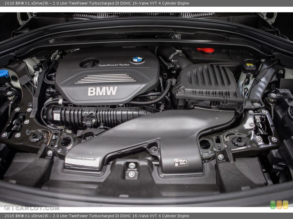 2.0 Liter TwinPower Turbocharged DI DOHC 16-Valve VVT 4 Cylinder Engine for the 2016 BMW X1 #109233261