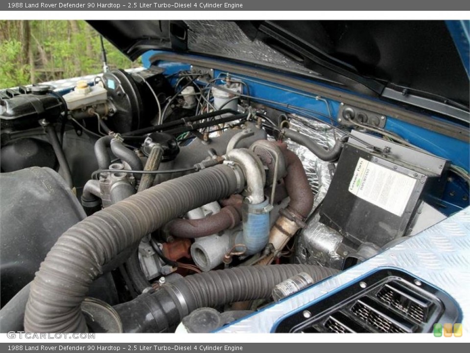 2.5 Liter Turbo-Diesel 4 Cylinder Engine for the 1988 Land Rover Defender #109248155
