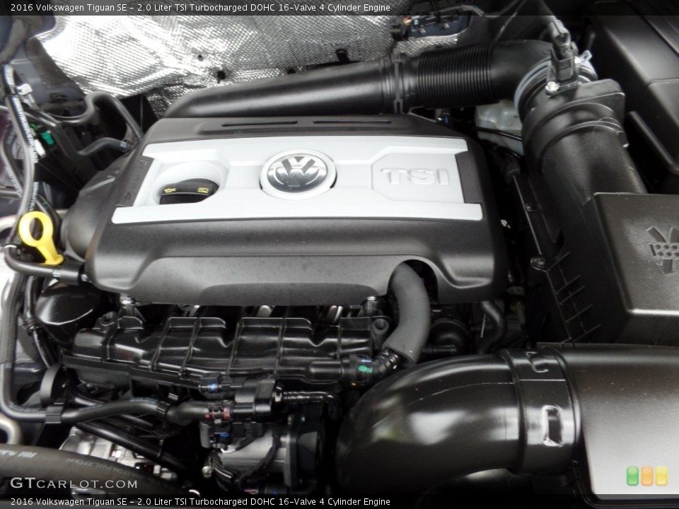 2.0 Liter TSI Turbocharged DOHC 16-Valve 4 Cylinder Engine for the 2016 Volkswagen Tiguan #109279537