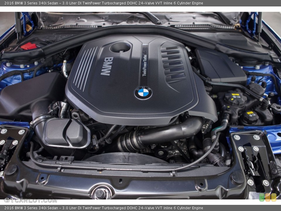3.0 Liter DI TwinPower Turbocharged DOHC 24-Valve VVT Inline 6 Cylinder Engine for the 2016 BMW 3 Series #109308218