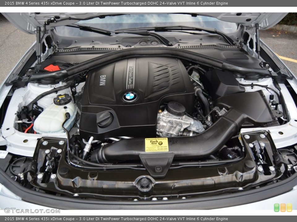 3.0 Liter DI TwinPower Turbocharged DOHC 24-Valve VVT Inline 6 Cylinder Engine for the 2015 BMW 4 Series #109341488