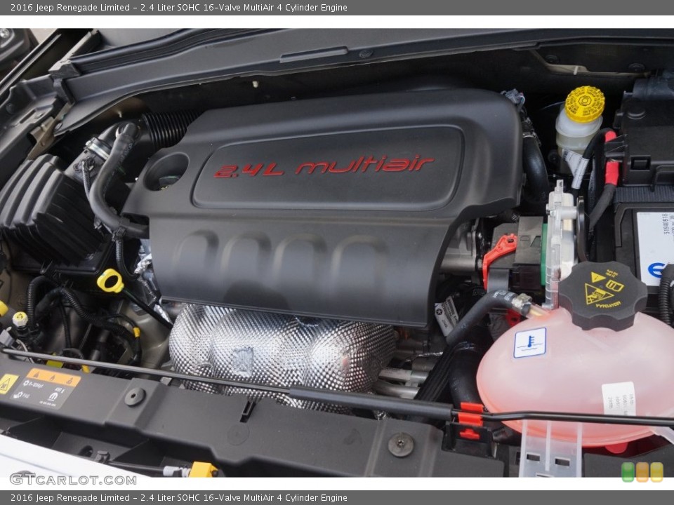 2.4 Liter SOHC 16-Valve MultiAir 4 Cylinder Engine for the 2016 Jeep Renegade #109388619