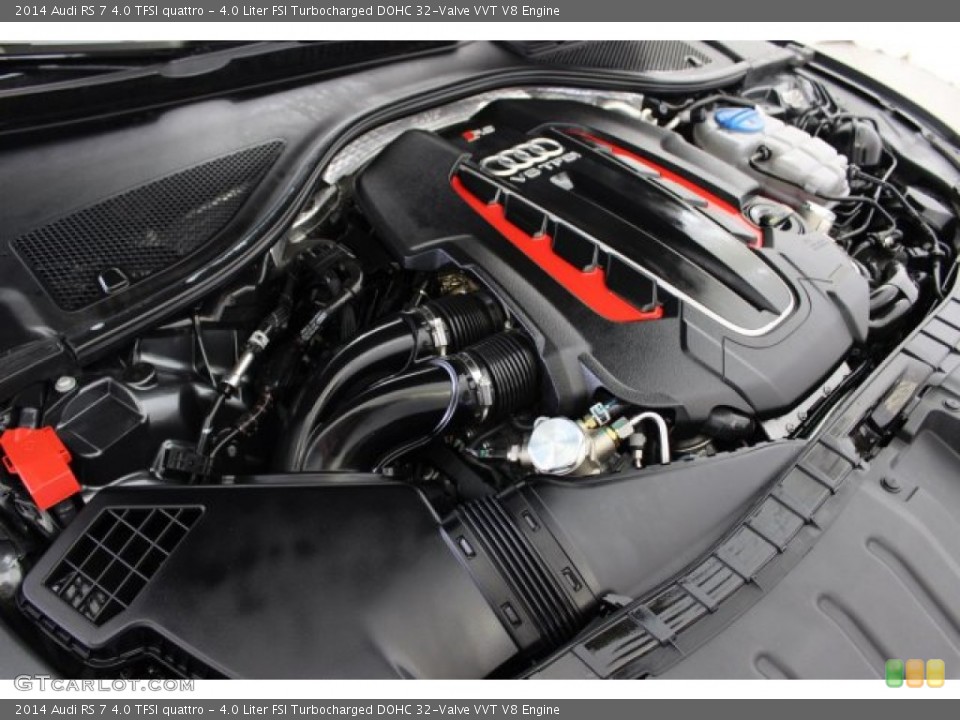 4.0 Liter FSI Turbocharged DOHC 32-Valve VVT V8 Engine for the 2014 Audi RS 7 #109406213