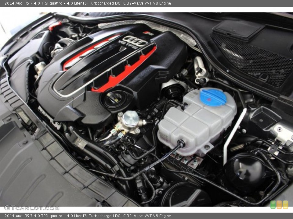 4.0 Liter FSI Turbocharged DOHC 32-Valve VVT V8 Engine for the 2014 Audi RS 7 #109406237