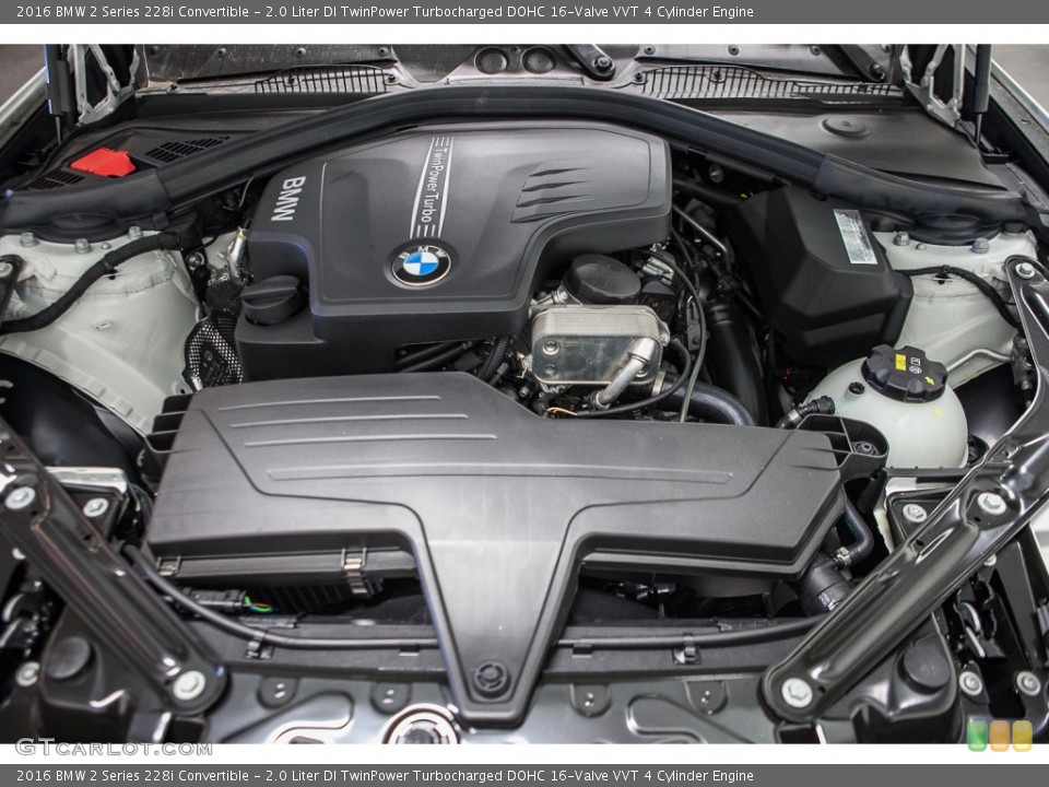 2.0 Liter DI TwinPower Turbocharged DOHC 16-Valve VVT 4 Cylinder Engine for the 2016 BMW 2 Series #109425564