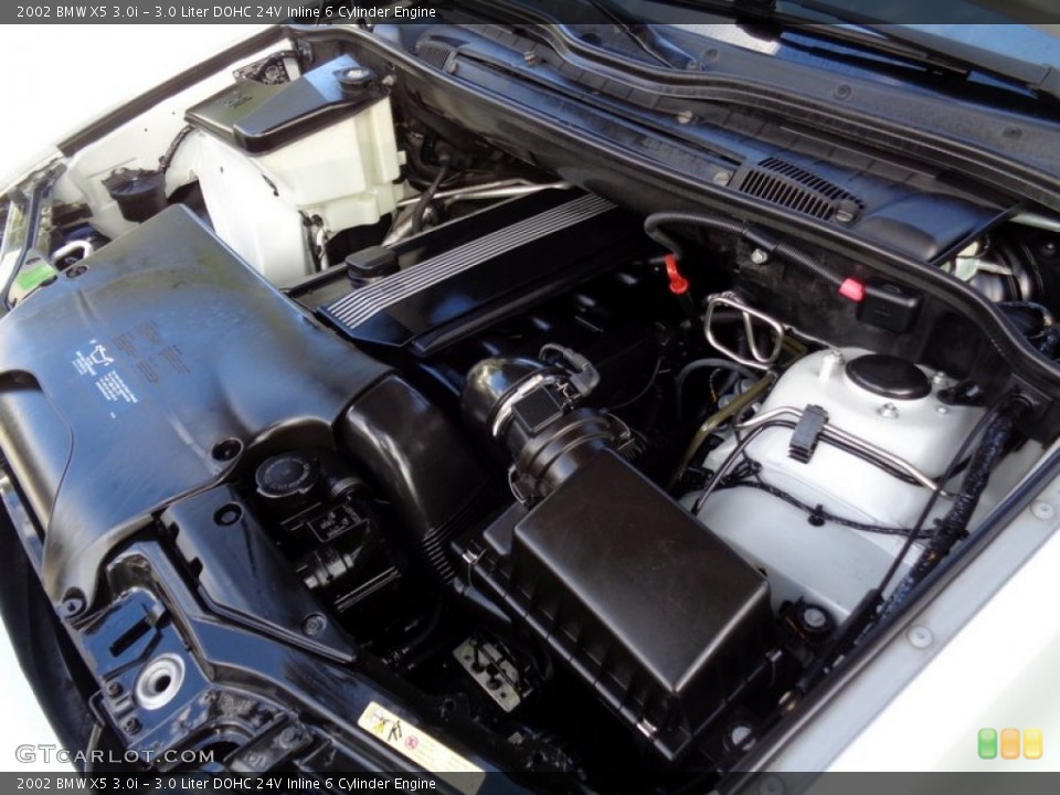 3.0 Liter DOHC 24V Inline 6 Cylinder Engine for the 2002 BMW X5 #109443165