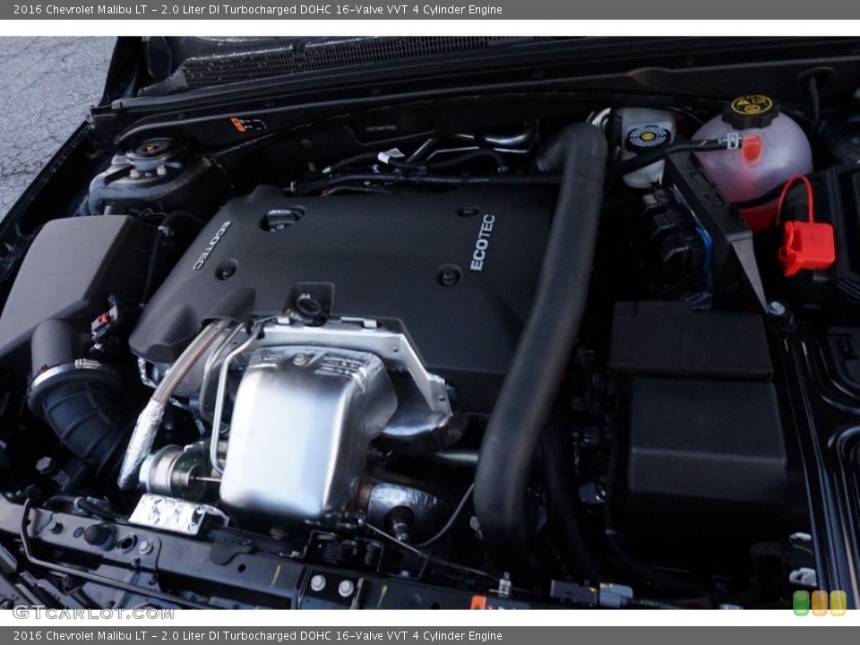 2.0 Liter DI Turbocharged DOHC 16-Valve VVT 4 Cylinder 2016 Chevrolet Malibu Engine