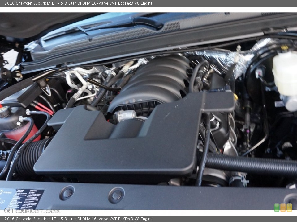 5.3 Liter DI OHV 16-Valve VVT EcoTec3 V8 2016 Chevrolet Suburban Engine