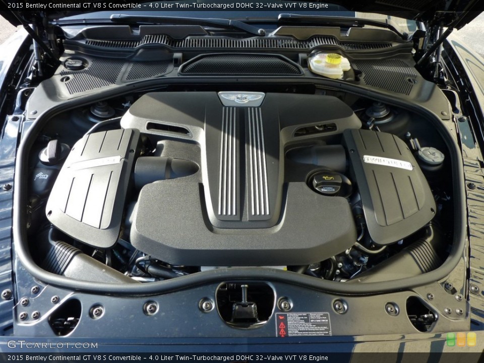 4.0 Liter Twin-Turbocharged DOHC 32-Valve VVT V8 Engine for the 2015 Bentley Continental GT #109540449